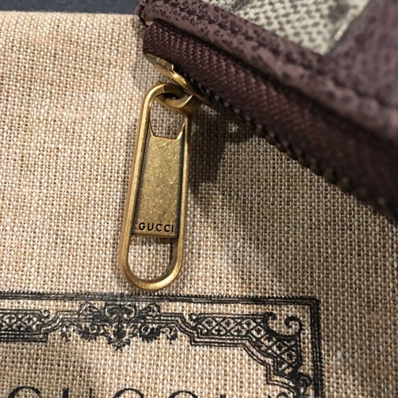 GUCCI Coated Canvas Ophidia GG Coin Purse Card Holder - Picture 6 of 7
